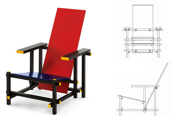 طراحی صندلی به سبک دی استیل