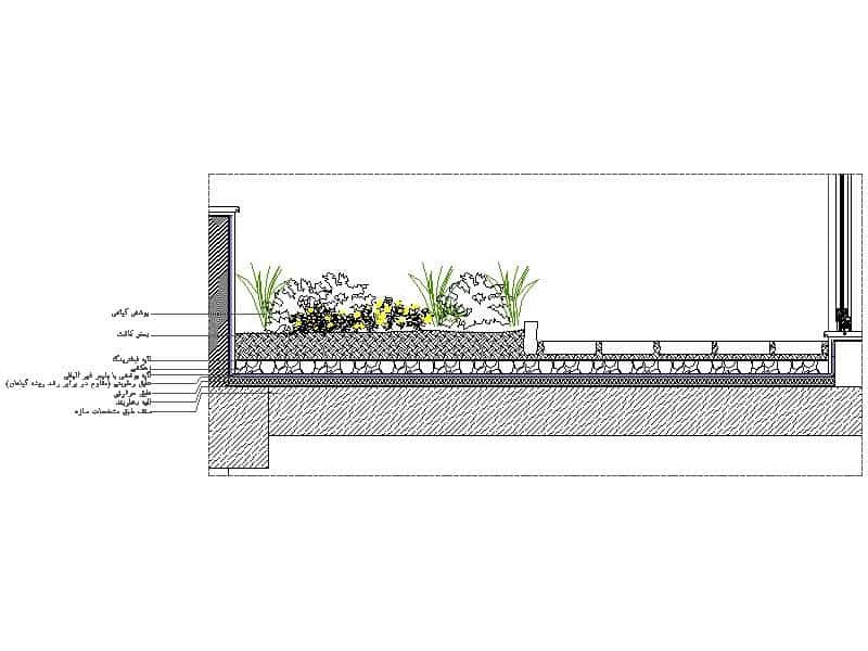 جزئیات اجرایی بام سبز