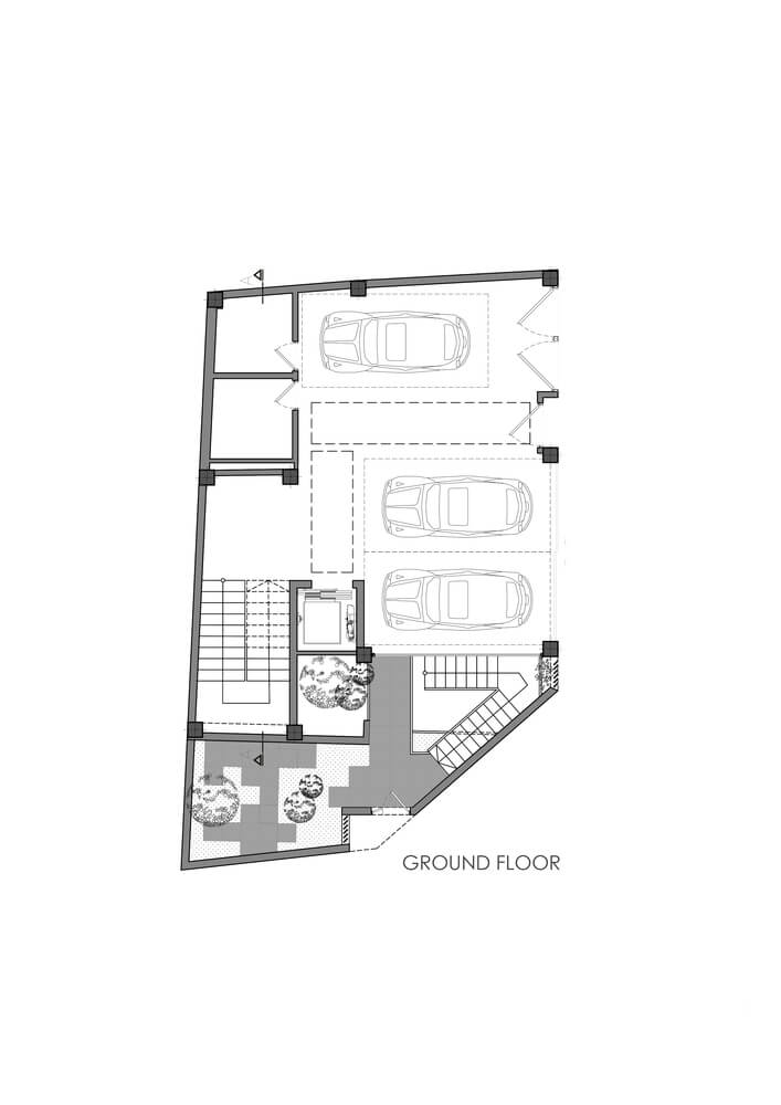 پلان طبقه همکف