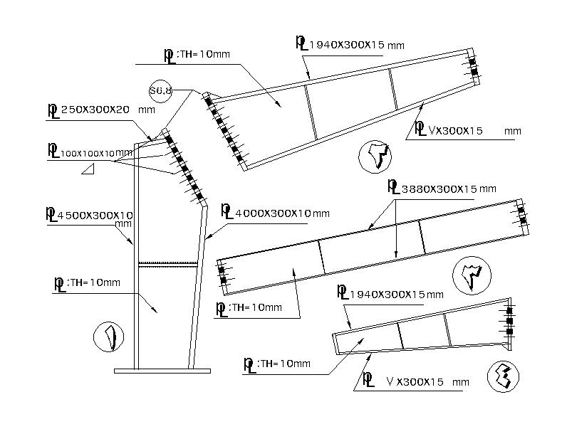 جزئیات اجرایی سوله