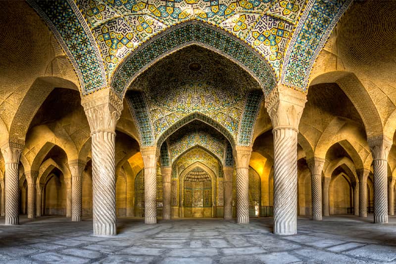 مسجد وکیل شیراز - سبک اصفهانی
