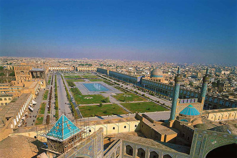 میدان نقش جهان اصفهان - سبک اصفهانی