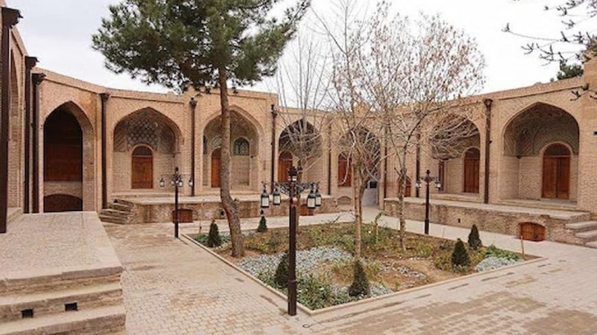 بازطراحی کاروانسرای سعدالسلطنه قزوین