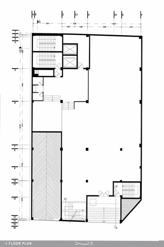 پلان همکف ساختمان اداری ویرا